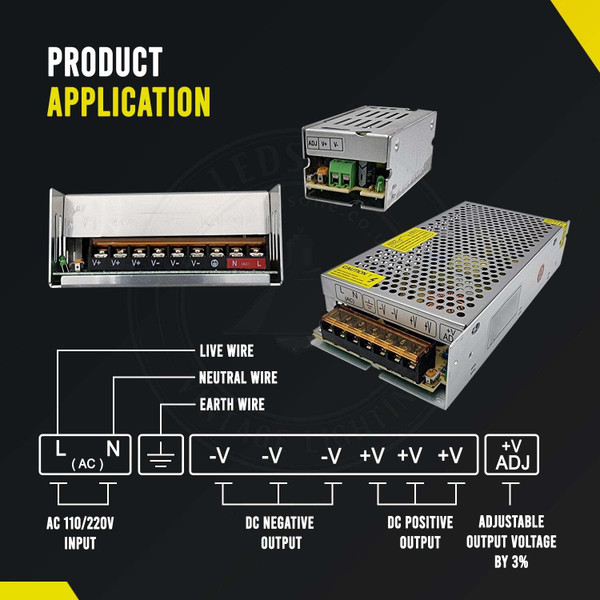 DC 5V 4 Amp Switching Power Supply for LED Strips CCTV~1029 T575-V0671387373