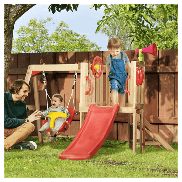 Wooden Swing Set T575-S0671436177