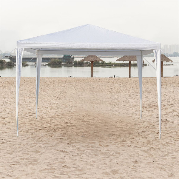 3 x 3m Three Sides Waterproof Tent with Spiral Tubes White T575-S0671280970