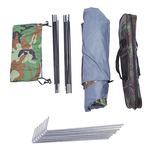 3-4 Person Camping Dome Tent Camouflage T575-S0671273213