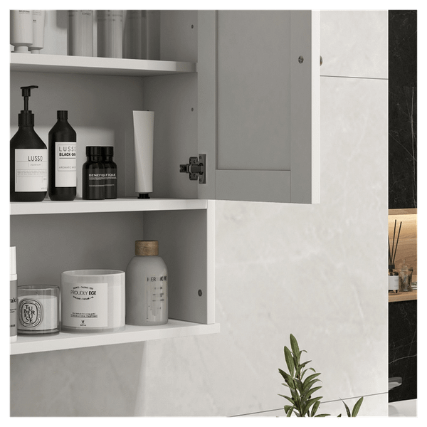 Bathroom Cabinet/Wall Cabinet-White T575-S0671382161