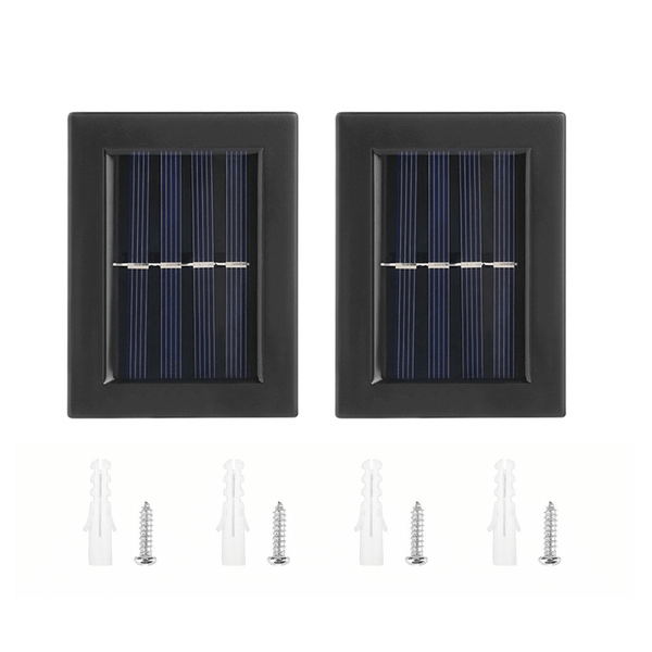 Outdoor Solar Deck Lights Path Garden Patio Pathway Stairs Step Fence Lamp 2pcs T575-S0671288133