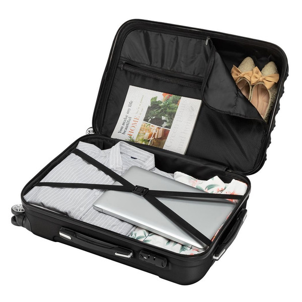 Vertical pattern four-in-one universal wheel with handle trolley case 16in 20in 24in 28in ABS alumi T575-S0671443254