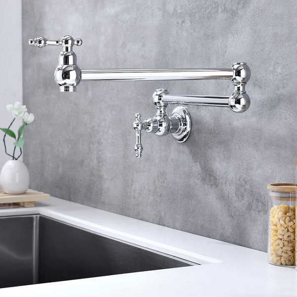???????Folding faucet Pot Filler Faucet Wall Mount T575-S0671387508