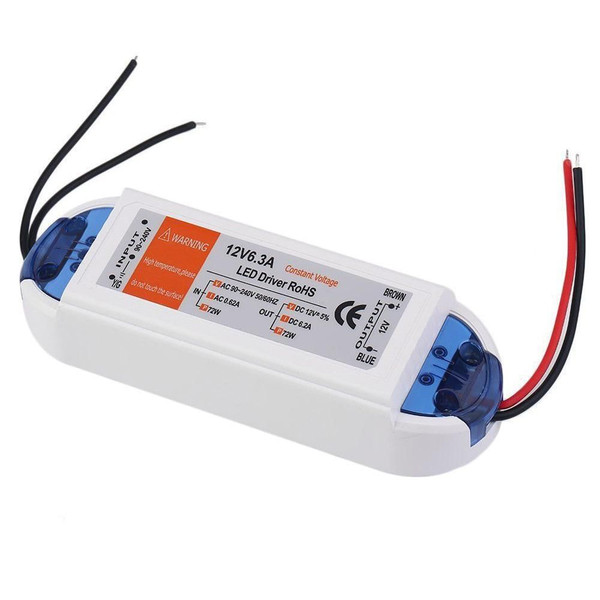 6.2A 72W Constant Voltage LED Driver DC 12V Power Supply~1003 T575-S0671387320