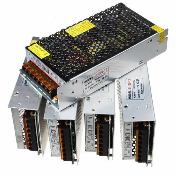DC 12V 1 Amp - 60 Amp Switching Power Supply for LED Strips CCTV~1018 T575-S0671386645