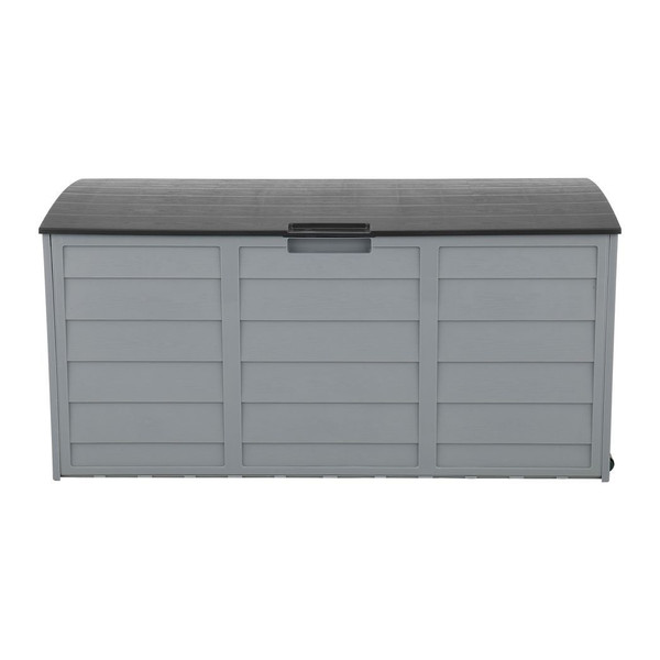 75gal 260L Outdoor Garden Plastic Storage Deck Box Chest Tools Cushions Toys Lockable Seat T575-S0671272490