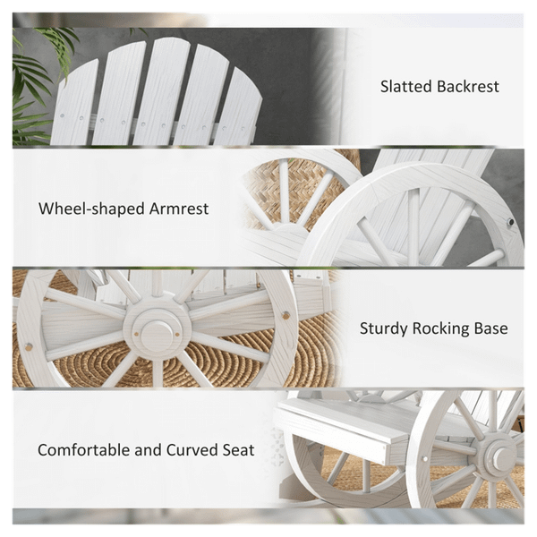 Garden lounge chairs-White T575-S0671402023