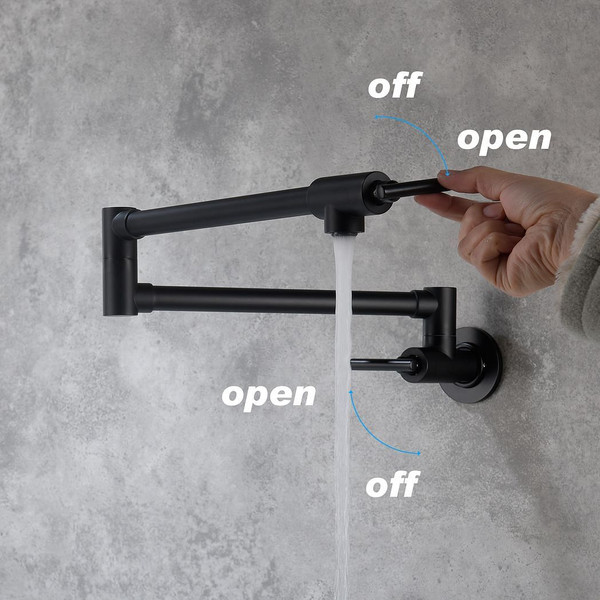 Folding faucet,Pot Filler Faucet Wall Mount T575-S0671284693