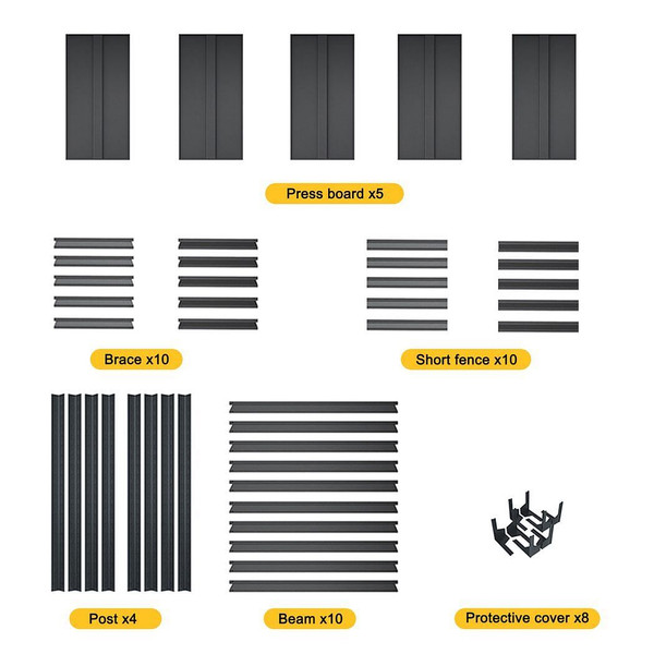 H78 * W47.2 * D18 Storage Shelves 5 Tier Heavy Duty Metal Shelving Unit Adjustable Shelving Units a T575-S0671347994