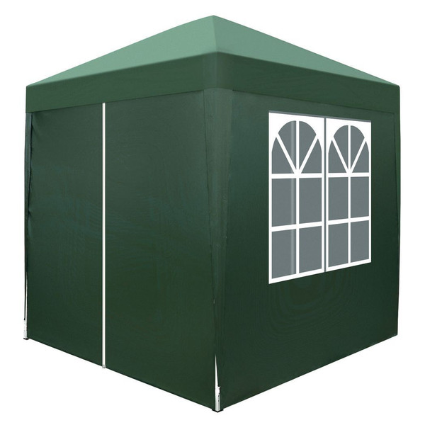 2 x 2m Two Doors & Two Windows Practical Waterproof Right-Angle Folding Tent Green T575-S0671394961