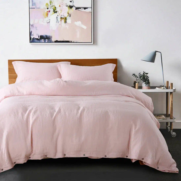Color: MULTI, Size: 200X230cm - 100% French Linen Natural Duvet Cover Soft Comfortable Quilt Comfor F640-12000030639896315