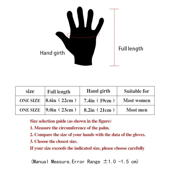 Color: Blue, Gloves Size: One Size - Women Autumn Winter Keep Warm Touch Screen Thin Solid Simple G F640-12000041500945587
