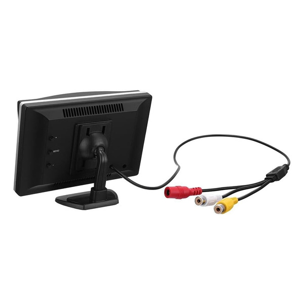 Backup Camera with 5 Inch Monitor Kit Waterproof Night Vision Rear View Camera Wired Back up Camera K484-PAU_0JOSLMTV