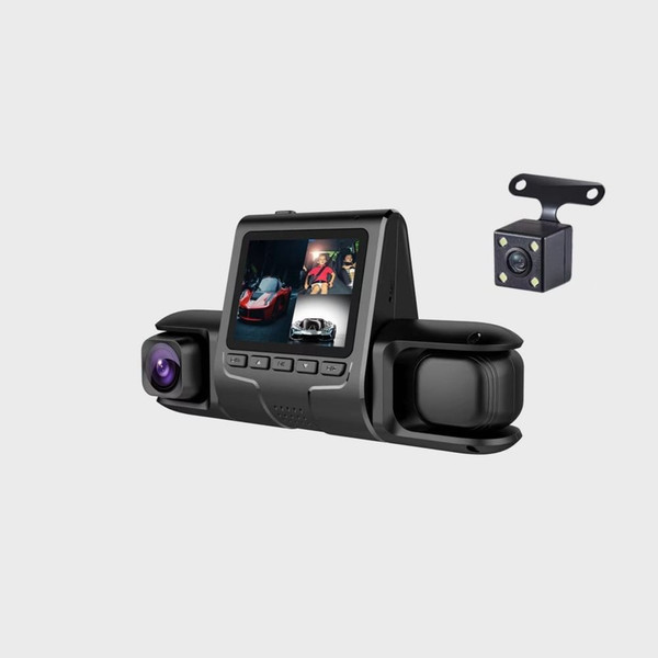 Dash Cam 3 Channel Front Rear Inside 1080P Car Dvr Dashboard Camera with IR Night Vision Loop Recor K484-PAU_0JSQW8T1