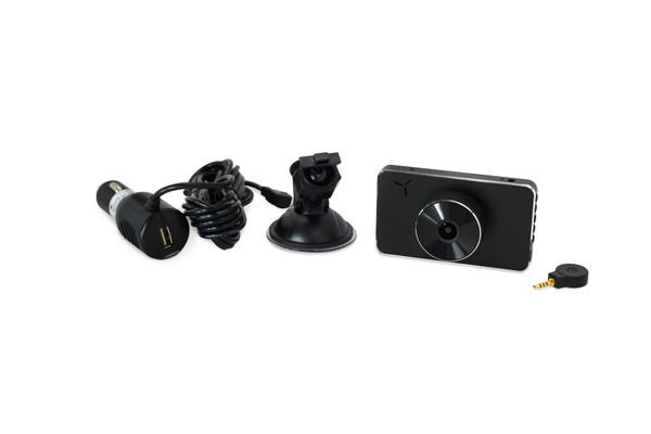 Dual Cam Nightvision Expansive View Car Dashboard Cam w/ Twist TFT LCD S921-DUOCARCAMad260365ad