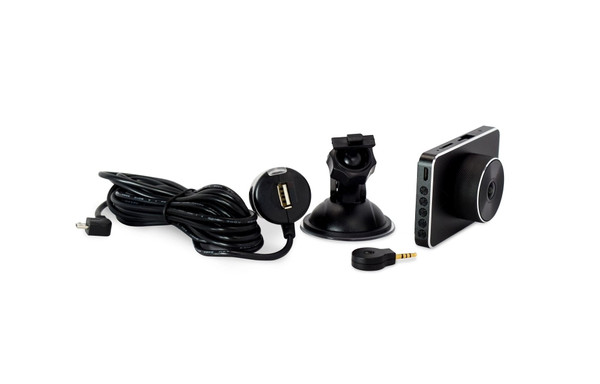 Dual Cam Nightvision Expansive View Car Dashboard Cam w/ Twist TFT LCD S921-DUOCARCAMad260365ad