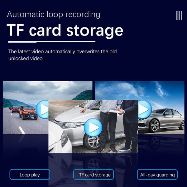 9.66 Inch Mirror Dash Cam Front Rear 1080P Camera IPS Touch Screen 150° Wide View Split Screen Driv K484-PAU_0KK0SDMG