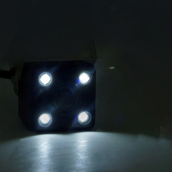 Car Rear View Reversing Camera HD Wide Viewing Angle Waterproof Night Vision Black K484-PAU_0FWUATZ9