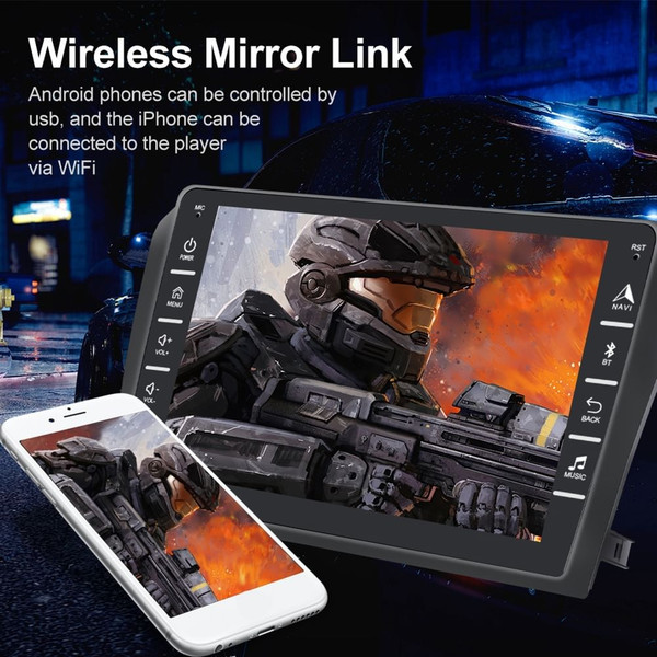 Car Multimedia Player 8 inch Central Control Android 9.1 Navigator Reversing Camera 1+16G for Mazda K484-PAU_0G33HU7M