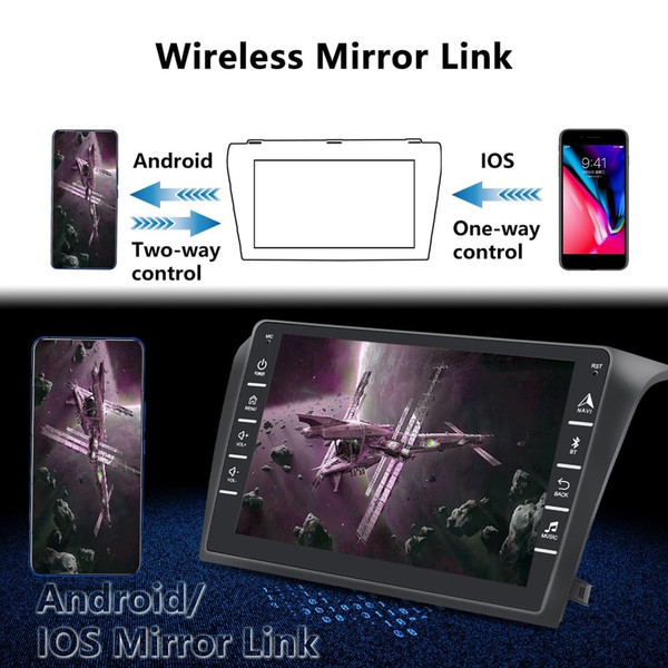 Car Multimedia Player 8 inch Central Control Android 9.1 Navigator Reversing Camera 1+16G for Mazda K484-PAU_0G33HU7M