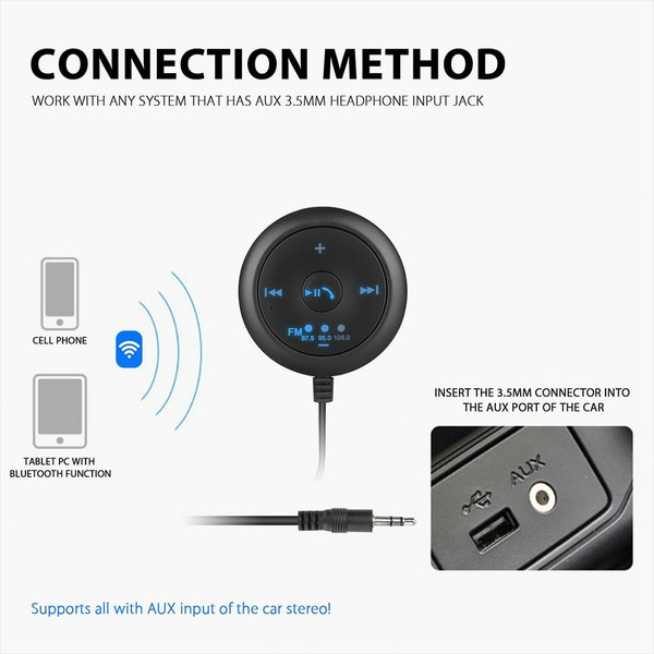 Car  5.0  Bluetooth-compatible  Receiver  Transmitter Mp3 Music Player Handsfree Calling Navigation K484-PAU_0F58C2Q9