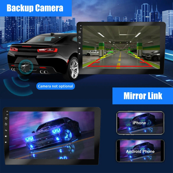 Color: Mint, Ships From: CHINA - ESSGOO Car Radio Wireless Carplay Android Auto 2 Din 7"/9" GPS Nav F640-12000036464646921