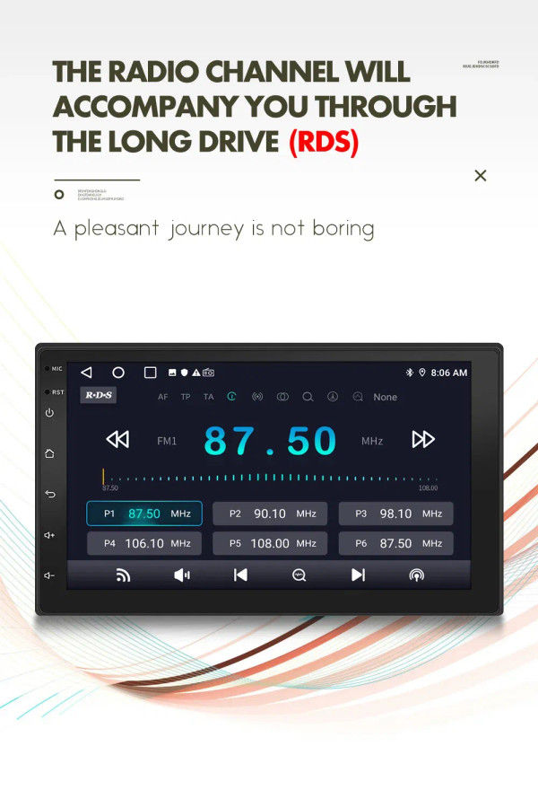 Color: Mint, Ships From: CHINA - ESSGOO Car Radio Wireless Carplay Android Auto 2 Din 7"/9" GPS Nav F640-12000036464646921