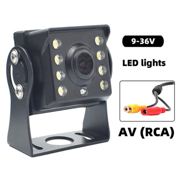 12-24v Wire Control Car Monitor TFT LCD 360-degree Rotating Camera Truck Parking Rear View System ( K484-PEL_0PXEL58S