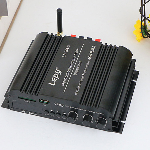 Aluminum Alloy Car Home Power  Amplifier 269s Four-channel Bluetooth-compatible (bluetooth-compatib K484-PAU_0EM1RZD6