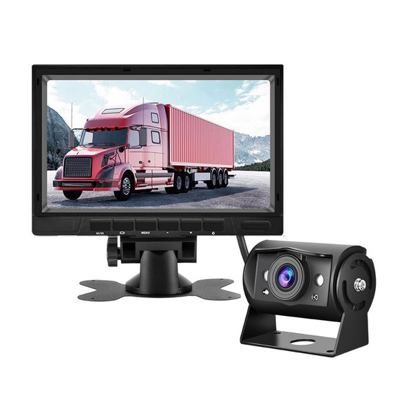 Vehicle Backup Camera 7 inch Monitor Kit Waterproof Ahd 1080p Night Vision Rear View Camera Black K484-PAU_0JOP1L4Y