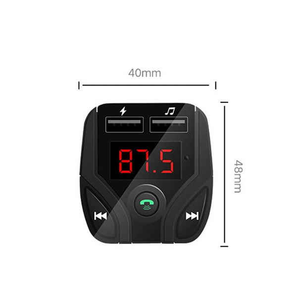 B4 12V 24V Car Cigarette Lighter Socket USB Charger MP3 Player Bluetooth Hands-free Golden K484-PAU_0GJBSPBF