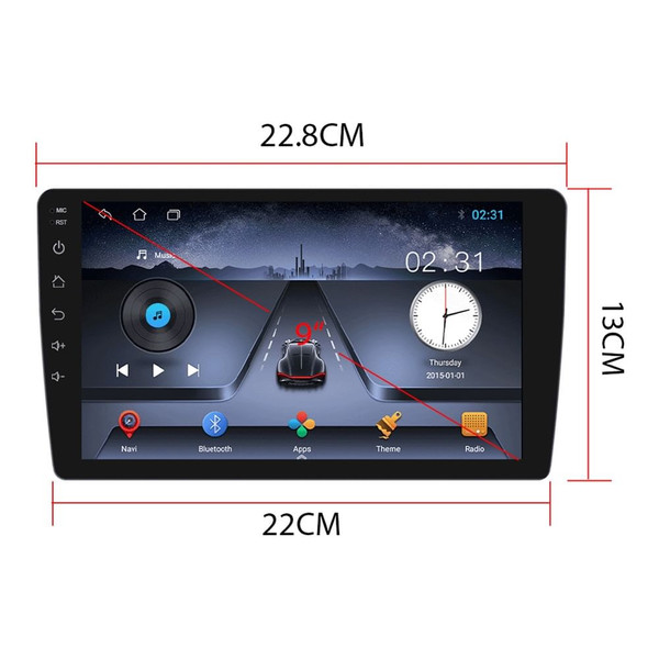 7 Inch Android 11 Car Player Bluetooth Hands-free HD Touch Screen Gps Radio Reversing Display with  K484-PAU_0I186SXH