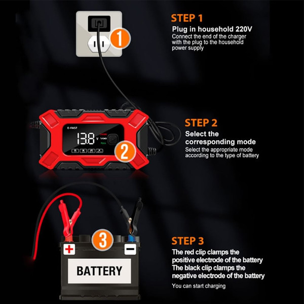 Full Automatic Car Battery Charger Lcd Display 12v Intelligent Fast Power Charging Pulse Repair Cha K484-PAU_0HS9GYPL