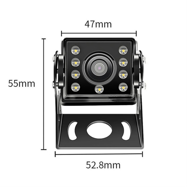 12-24v Wire Control Car Monitor TFT LCD 360-degree Rotating Camera Truck Parking Rear View System ( K484-PEL_0PXEIO6Y
