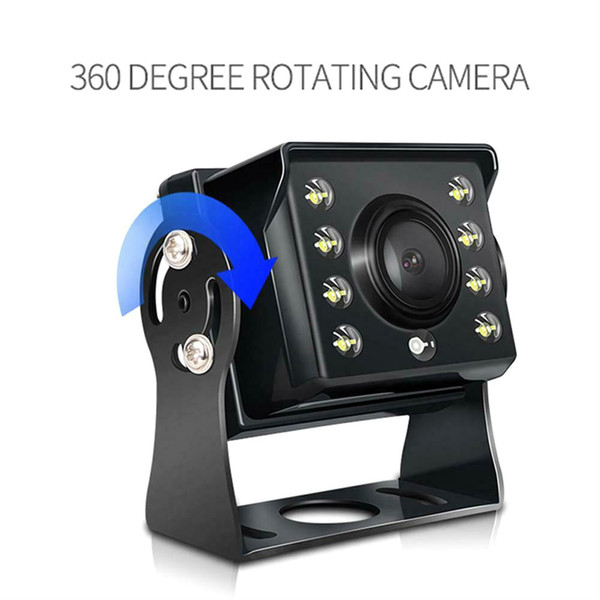 12-24v Wire Control Car Monitor TFT LCD 360-degree Rotating Camera Truck Parking Rear View System ( K484-PEL_0PXEIO6Y