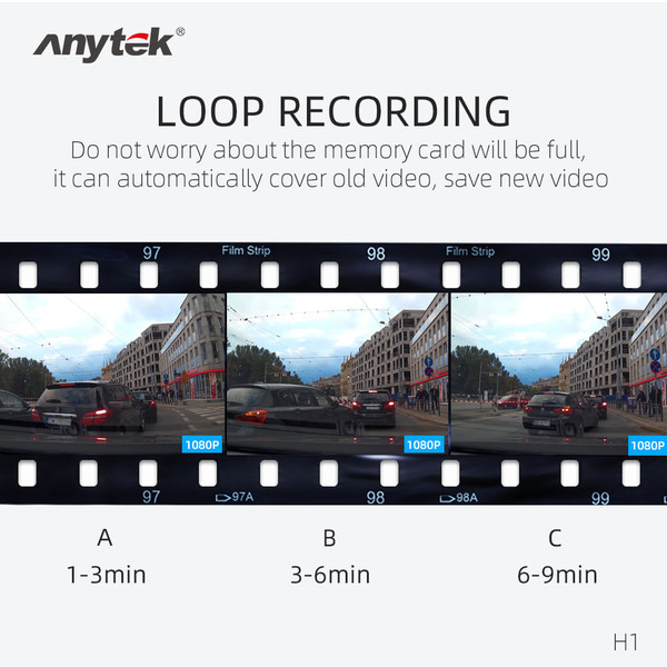Car DVR 2inches FHD 170° PS5250 with 4G2P Wide-angle Lens Vehicle-mounted Automobile Data Recorder  K484-PAU_093OIHNX