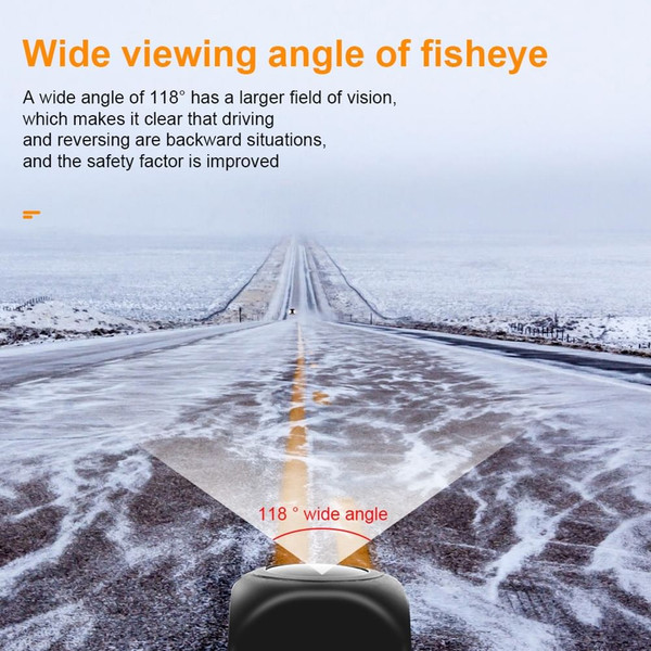 Wired AHD 720P HD Rear View Camera Waterproof Infrared Night Video Recorder Black K484-PAU_0G5PSB8S
