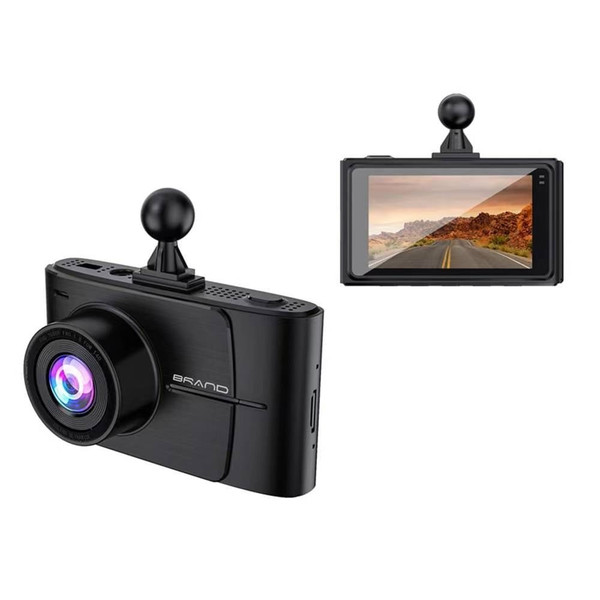 Car HD Driving Recorder 3-Inch 4k+1080p Dual Lens Wide-angle Dual Recording Night Vision Dash Cam b K484-PAU_0FKBX38L