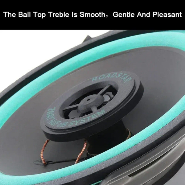 Size: 8" - 4/5/6.5 Inch Car Speakers HiFi Coaxial Subwoofer Universal Automotive Audio Music Full R F640-12000039880916628