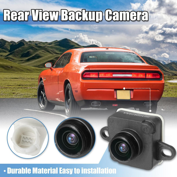 Car Rear View Back up Camera Waterproof Camcorder for Chrysler Dodge Challenger 2015-2018 Black K484-PAU_0ITO1X6A