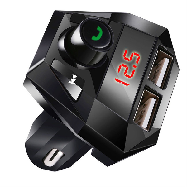 G18 Car Mp3 Player Wireless Bluetooth-compatible Hands-free Dual Usb Car Charger Fm Transmitter Rec K484-PEL_0LWSMBWX