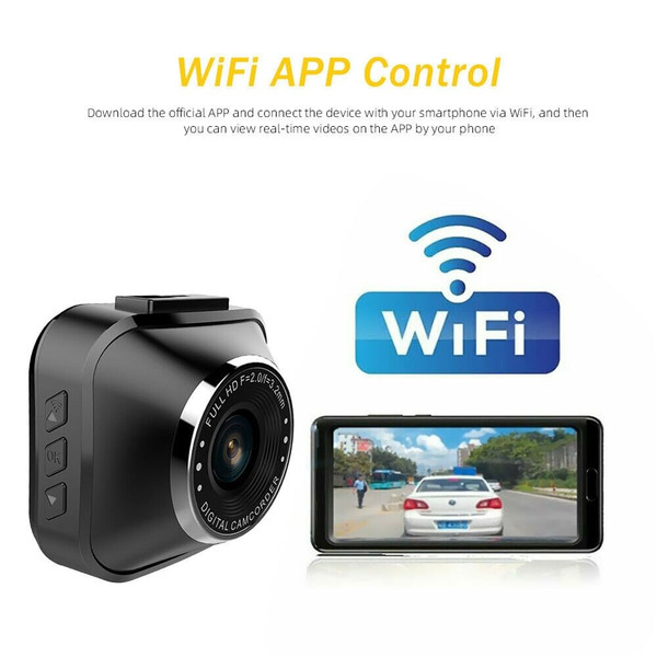 1080P HD Wifi Car Dash Cam DVR Camera 2 Inch Ips Screen Driving Recorder G-sensor Night Vision Camc K484-PAU_0H7QU0C0
