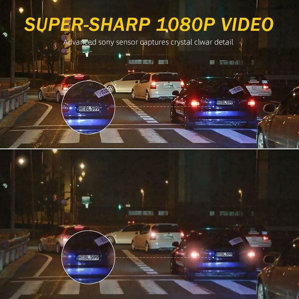 1080P HD Wifi Car Dash Cam DVR Camera 2 Inch Ips Screen Driving Recorder G-sensor Night Vision Camc K484-PAU_0H7QU0C0
