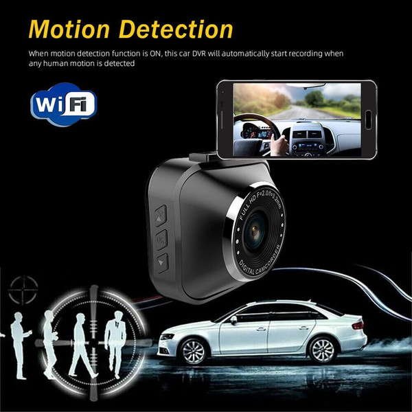 1080P HD Wifi Car Dash Cam DVR Camera 2 Inch Ips Screen Driving Recorder G-sensor Night Vision Camc K484-PAU_0H7QU0C0