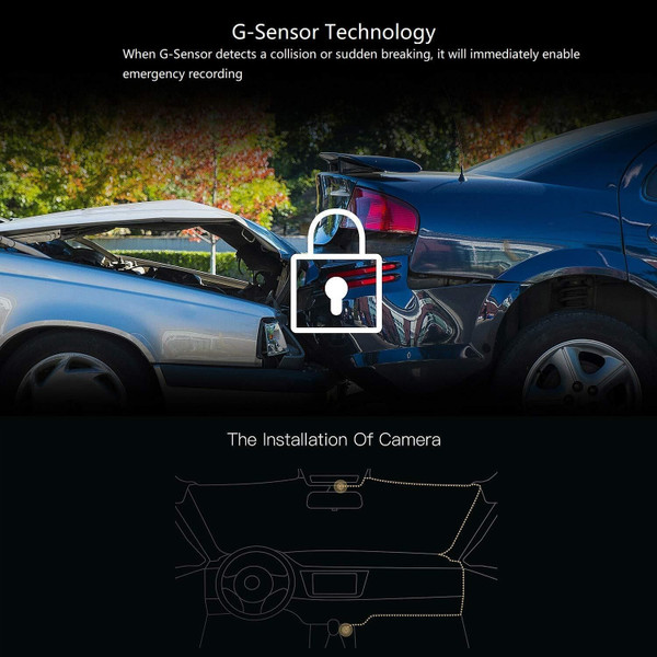 2.0" Screen Mini Car DVR Camera Full HD 1080P 160 Degree Lens Dash Cam Video Recorder Night Vision  K484-PEL_09QQJRP7