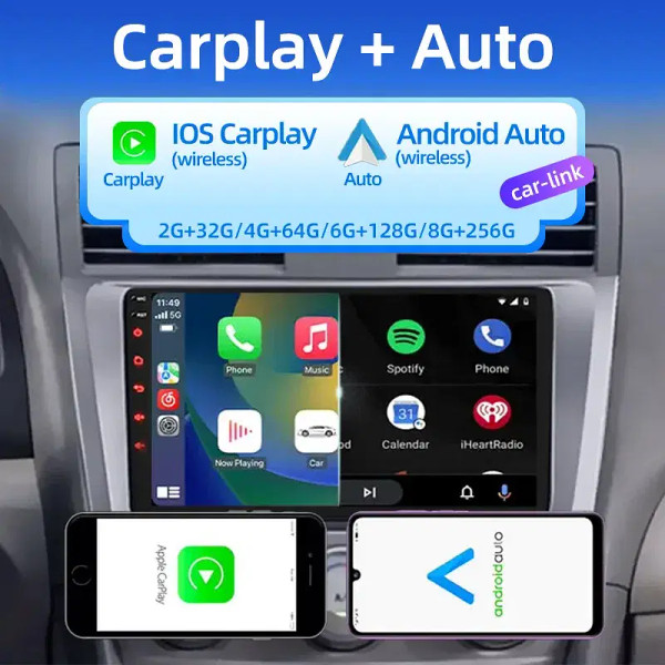 Color: Orange, Ships From: Russian Federation - 2 din 7 9 10 inch Car play Android Radio Multimedia F640-12000038914471235