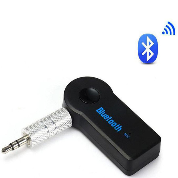 AUX Car Bluetooth Receiver 3.5mm Car Audio Adapter Wireless Connector Automotive Accessories Black  K484-PEL_0CGE041Y
