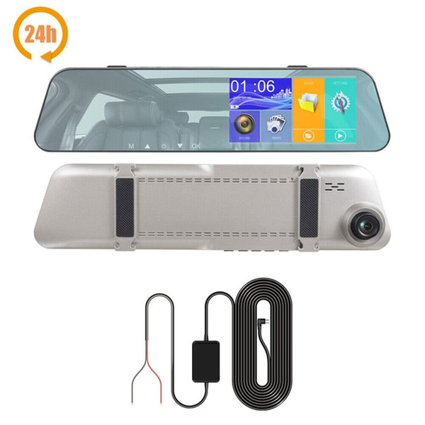 5-inch Rearview Mirror Car Dvr Dash Cam 1080P 2.5d Touch Night Vision Front Rear HD Video Driving R K484-PAU_0INF4DT7