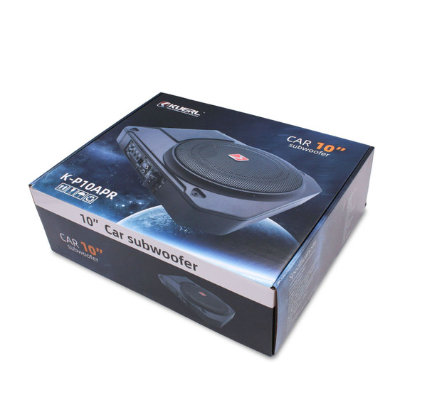 12V Car Audio High-power 20Hz~150Hz Frequency 10 Inch Ultra Slim Compact Active Subwoofer System Ho K484-PAU_0L1QNMB8